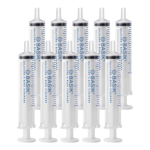 Basik 5cc  O-Ring  Syringes Non sterile